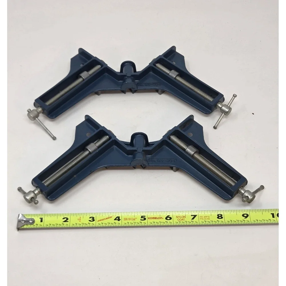 Lot Of (2)‎ Vintage Stanley No. 83-404 Miter Angle Clamp Corner Woodworking Tool